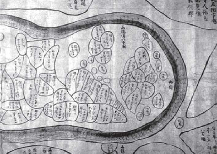 일본 고지도 연대기